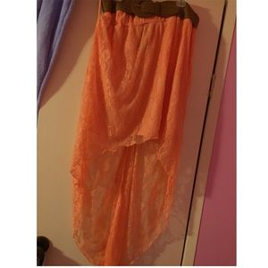 Peach Colored Skirt